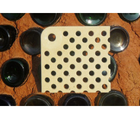 Ovenplaat gaten kwart